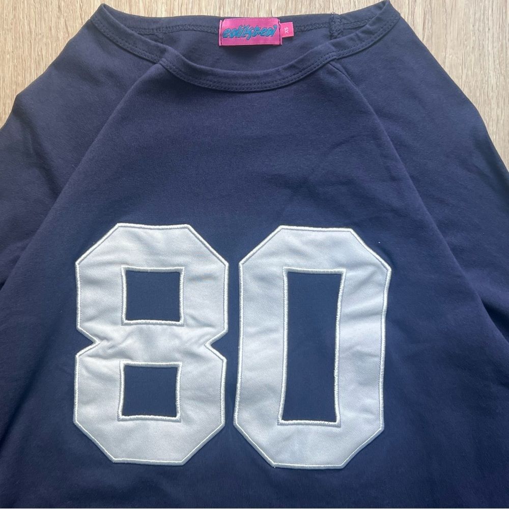 Edikted 80 Oversized T-Shirt XS Women’s Sweatshirt Casual Streetwear Top